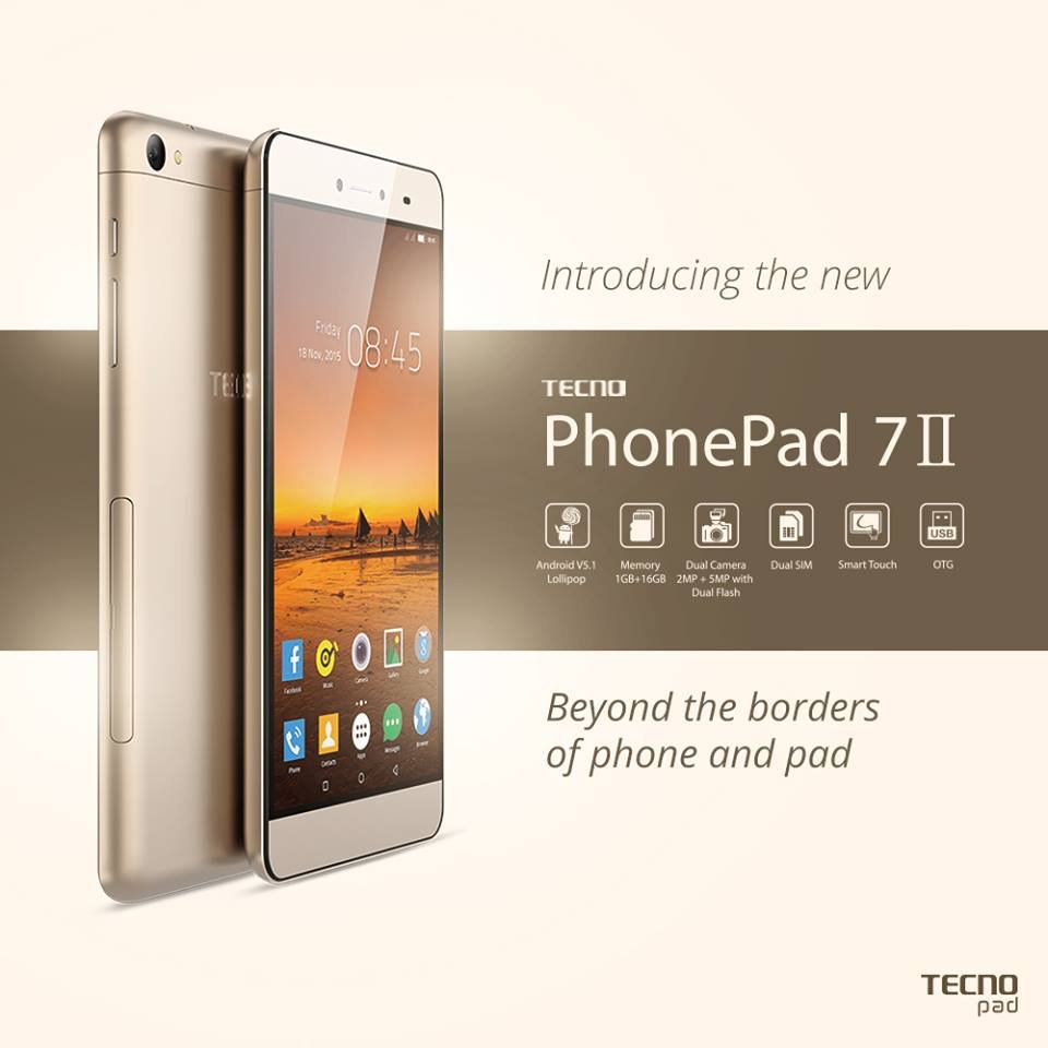 Tecno Phonepad 7II price