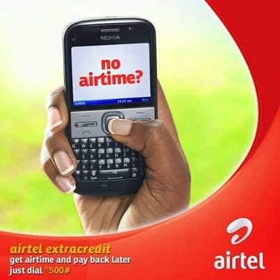 borrow airtime from Airtel