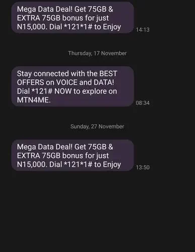 MTN 150GB for 15000 Shortcode